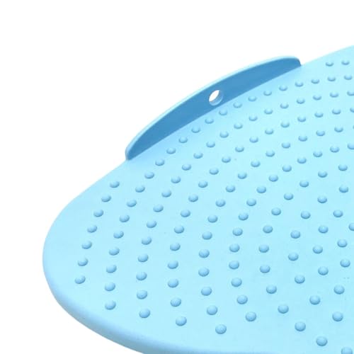Waist Twister Machine Replacement Board Foot Massage Balance Board Anti Slip Twist Disc for Home Office Exercise 10.87x8.94x0.47 Inch - color: blue
