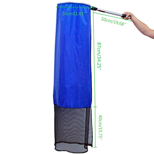 Aquarium Japanese Sock Net Fishing Net Fish Landing Net Catching Net Soft Mesh Basket Fishing Net