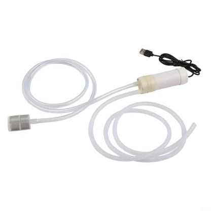 5V Self-Priming Water Pump, USB Powered Electric Vacuum Pump, Portable for MINI Water Transfer For Aquarium, Balcony Garden, Outdoor Camping Travel Use(1 Meter)