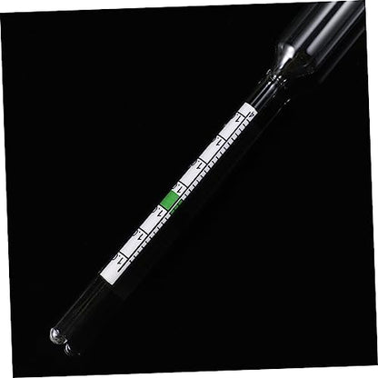 Glass Fish Tank Hydrometer Saltwater Meter Automatic Temp/Tester for Aquarium