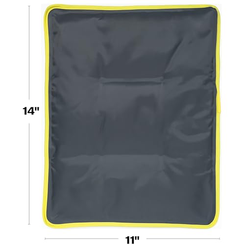 Hot & Cold Reusable Gel Packs (Large, 1 Pack) Flexible Soft Compress - Ice & Heat Therapy for Injuries, Back, Shoulder, Hip, Knee, Joint Pain, Swelling, Bruises, Post Surgery - Sport Temp - size: Large (Pack of 1)