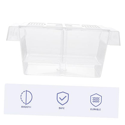 Sosoport 1pc Fish Breeding Box Incubator for Aquarium Isolation Safe Hatching and Acclimation Design for Easy Observation Optimized Water for Juvenile Fish