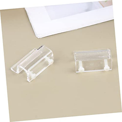 4pcs Aquarium Bracket Acrylic Support Tool for Fish Tank Cover Stable Easy to Install Compatible for Open Fish Tanks