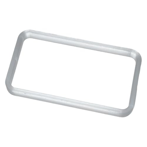 Fish Feeding Portals for Betta & Aquariums | Floating Food Rings & Breathing Windows (Rectangle) (Clear, Large) - color: Clear, size: Large