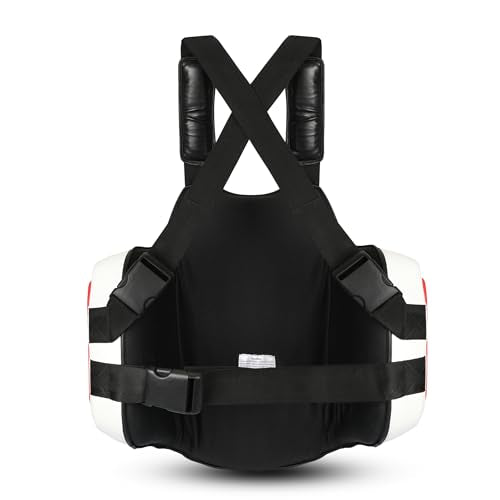 Heavy Hitter Boxing Body Protector As Body Opponent Bag, Muay Thai Belly Pad, Boxing Training Equipment with Multilayer Padding for Pro Protection