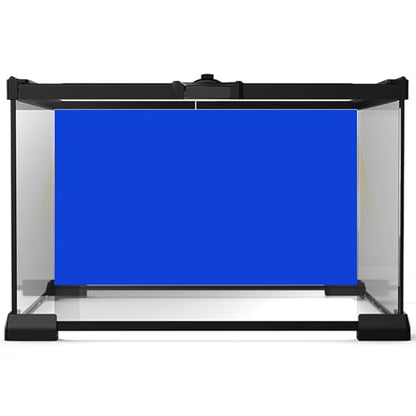 Aquarium Background Blue Fish Tank Background Fish Backdrop for Aquarium Wallpaper Fish Tank Backdrop Aquarium Poster Background Reptile Habitat Background Vinyl - size: 24(W)x12(H)inches/ 60(W)*30cm(H)