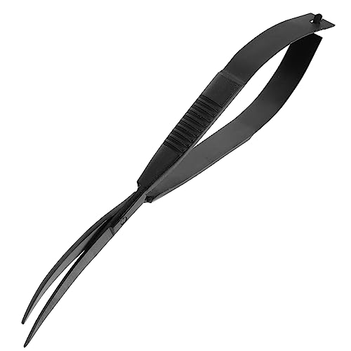 ibasenice Underwater Plant Scissor Ergonomic Aquarium Trimmer for and Convenient Tool for Cleaning Substrate and Gravel Fish Tanks