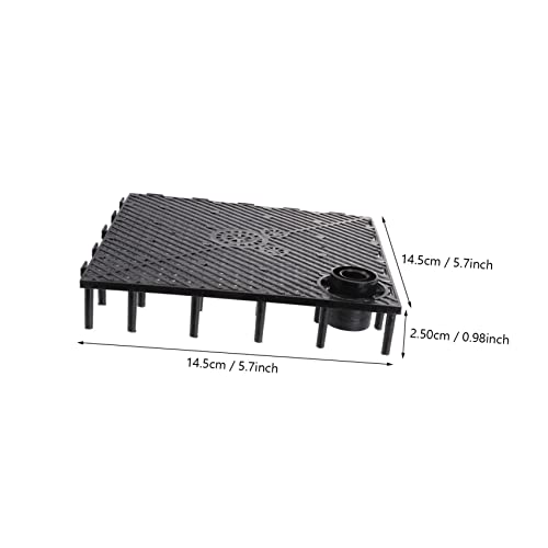Toddmomy 5pcs Aquarium Filtering Plates Sand Divider for Fish Tank Smooth Edge Design Multi Water Permeability Aquarium Supplies for Optimal Environment