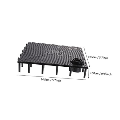Toddmomy 5pcs Aquarium Filtering Plates Sand Divider for Fish Tank Smooth Edge Design Multi Water Permeability Aquarium Supplies for Optimal Environment