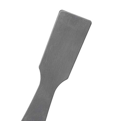 EISCO 12PK Scoops with Spatula, 5.9" - Stainless Steel, Polished One Flat End, Spoon End- Eisco Labs