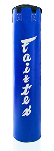 Fairtex HB6 Banana Heavy Bag, Muay Thai MMA Kickboxing Boxing Punching Bag - color: HB6 Blue, size: Unfilled