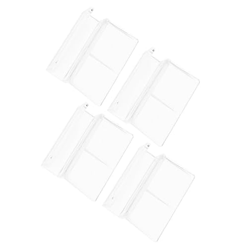 BESPORTBLE 4pcs Sturdy Aquarium Lid Support Brackets Acrylic Fish Tank Cover Holders for Tops Easy to Install Suitable for Turtle Tanks and Pet Aquariums