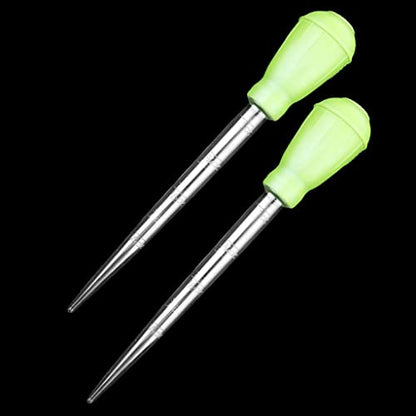 2 Pieces Aquarium Waste Remover Feeder Pipette Dropper 30 Ml