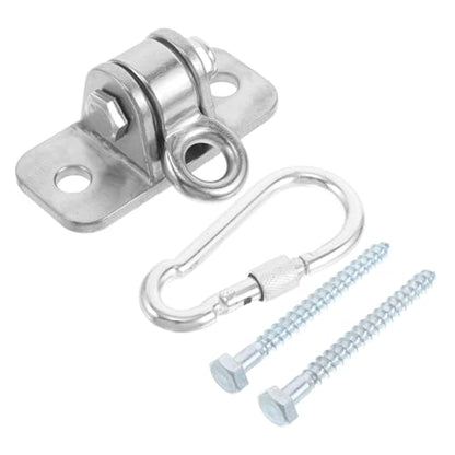 TOYANDONA 1 Set Heavy Duty Hooks for Hammock Chair Versatile Ceiling Mount Hanger Kit for Use for Playground Swings Suspension and More