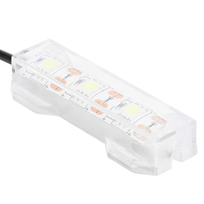 Small Aquarium Light, USB Fish Tank Light Water Plant Light Bar Desktop Mini Decoration LED Lamp for Office Desk Planted Freshwater Saltwater Betta Micro Landscape Daily Lighting Cold White