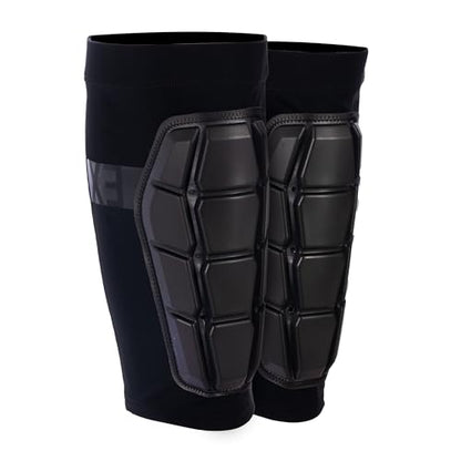 G-Form Pro-X3 Shin Guards - Breathable Padded Shin Guard Sleeve - Flexible Shin Guards for Mountain Biking & Riding - Comfortable Protective Gear for Athletes