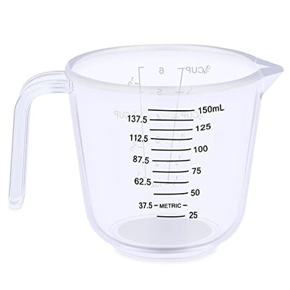 Measuring Cup, 3/4 Cup, Clear - size: 3/4 cup