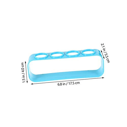 PRETYZOOM 2PCS Test Tube Rack Adjustable Tube Organizer for Boys and Experiments Laboratory Test Holder Easy Assembly