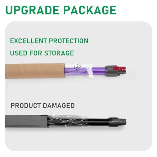Replacement Extension Wand Tube Compatible with Dyson V15 V11 V10 V8 V7, Quick-Release 28.7-Inch Vacuum Extension Attachment for Daily Home Cleaning, Purple - color: Purple
