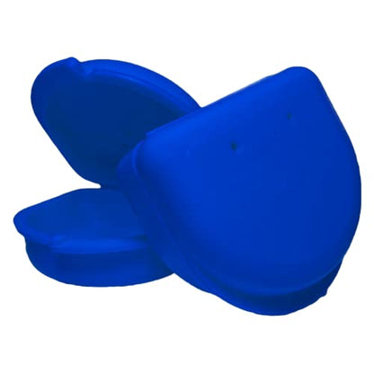 Dental Retainer Cases with Vent Holes, Blue, 2 Ct - color: Blue