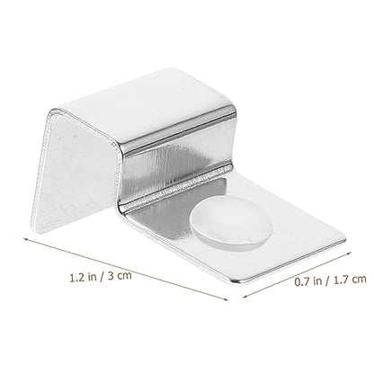 Quick Assembly Aquarium Clips Fish Tank Glass Cover Bracket Stainless Steel Support Holders 10mm for Easy Water Change