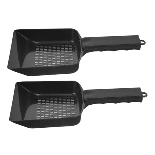 HANABASS 2pcs Aquarium Sand Shovel Tool for Fish Tank Cleaning Durable Gravel Scoop for Home and Garden Maintenance Lightweight and Versatile