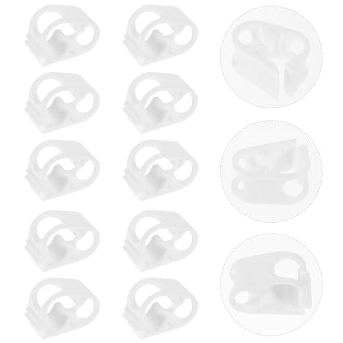 ULTECHNOVO 10 Pcs Silicone Hose Clamps Adjustable Tubing Clips Flow Regulator Water Flow Control Shut Off Clip for Siphon Hose in Industrial and Plumbing Use