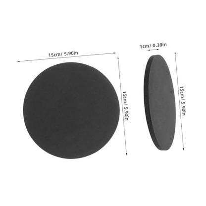 TOYANDONA Non Slip Fish Tank Mat for Under Tank Support Easy to Clean Bottom Mat for Reptile Terrariums and Household Use - size: 15.00X15.00X1.00CM
