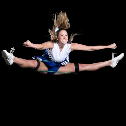 Cheer Kinetic Bands – Leg Strengthening Resistance Bands for Cheerleaders - style: Blush Level 1