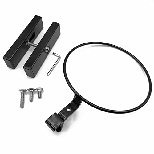 Deck Railing Container Holder/Bracket Kit for Round Pot Planters (8") Perfect for Deck Railing Container Gardens! - size: 8"