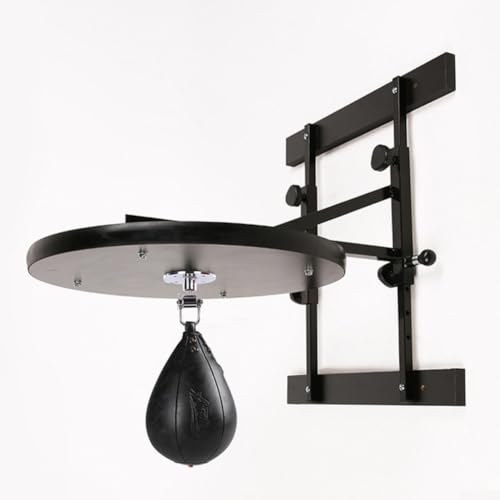 Boxing Speed Ball for Boxing Training, Hanging Punching Pear Bag, Reflex Reaction Exercise Equipment, MMA Striking Practice Tool, Home Gym Cardio Workout Gear, Microfiber Leather Speed - size: Dark Curry