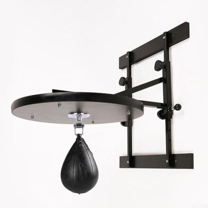 Boxing Speed Ball for Boxing Training, Hanging Punching Pear Bag, Reflex Reaction Exercise Equipment, MMA Striking Practice Tool, Home Gym Cardio Workout Gear, Microfiber Leather Speed - size: Dark Curry