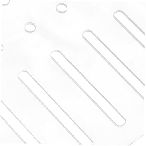 Yardwe Acrylic Fish Tank Divider Panel with Suction Cups Aquarium Separator for Easy Installation and Fish Isolation Smooth Edges for Safety for Various Tank