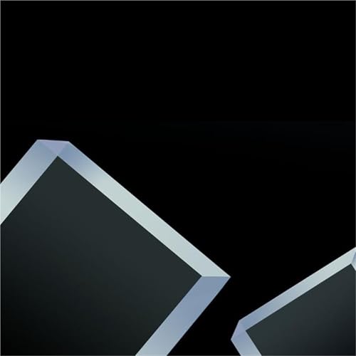 50 Pcs Acrylic Bracket for Rimless Aquarium – Secure Glass Cover Support for Fish Tank Lid(A3) - size: A3