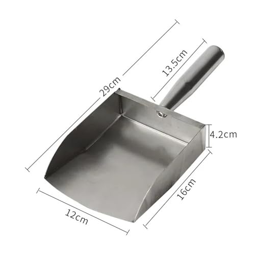 Multipurpose Portable Shovel – Beachcombing Scoop for Clam Digging, Sand Sifting, and Reptile Habitat Use(No Hole)