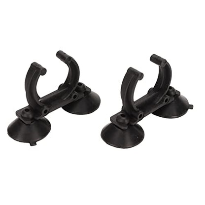 No Drill Heater Holder Clips | Strong Suction Cup Mount for Aquarium Heating Rods and Pipes