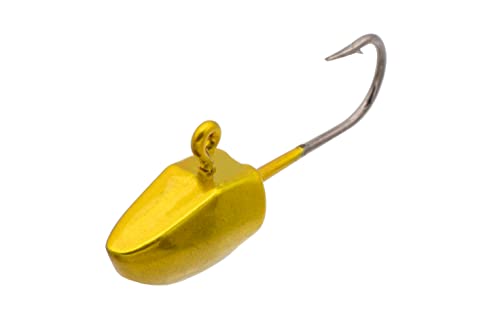 Eurotackle ESR Nano Tungsten Ice Fishing Jig Enhanced Sonar Return 2 Pack - color: Gold, size: 3.5mm - 1/32oz