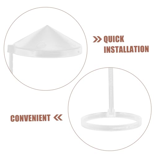 Ciieeo 5pcs Humidifiers Splash Guard Small Air Humidifier Cover for Plastic Splash Guard