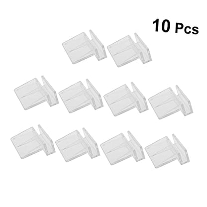 BESPORTBLE 10pcs Acrylic Fish Tank Bracket Support Holder for Aquarium Safe for Fish Pets Practical Design for Tanks