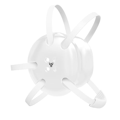 Classic Wrestling Headgear, White Straps - style: White w/ White Straps