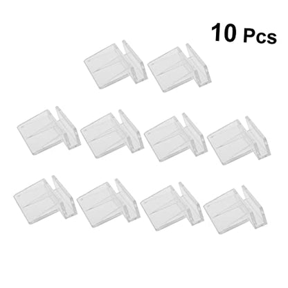 10pcs Acrylic Support Bracket for Fish Tank Aquarium Lid Holder Fish Tank Bracket for Pets