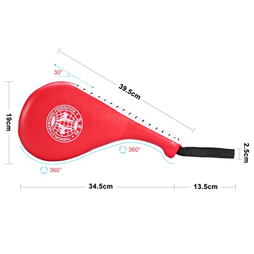 Taekwondo Kick Pad, Flexible Kickboxing Striking Target Pads for Kids Youth Adult