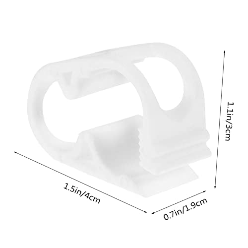 MAGICLULU 10-Piece Siphon Hose Clip Set Adjustable Tubing Clamp for Water Flow Regulation Soft Silicone Water Stop Clips for Secure Shut Off