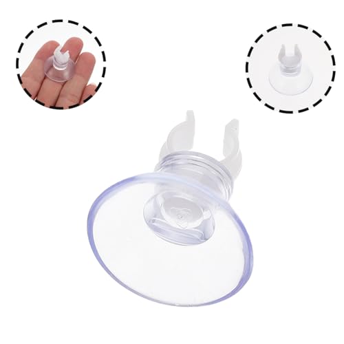 Happyyami 20pcs Aquarium Fish Tank Hose Oxygen Pump Pipe Brace Oxygen Supply Easy Installation Water Clip for Fish Tank Accessories