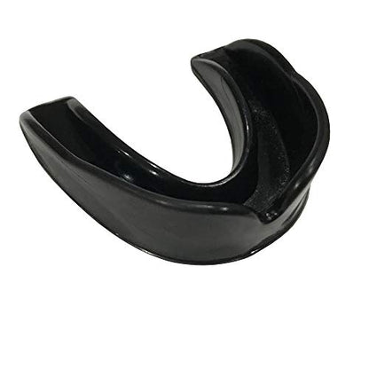 TMA Wrestling Mouth Guard for Boxing MMA Mouth Guard for Adults (Boxing, Martial Arts, Football, Taekwondo, Basketball, Lacrosse, Hockey, MMA) Mouthguard Slim Fit (Black) - color: Black