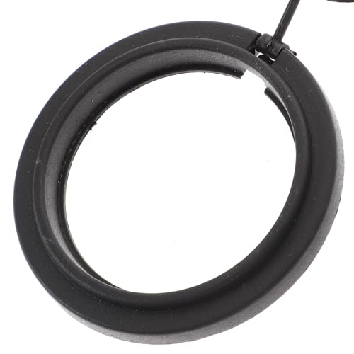 4pcs Fish Feeding Rings Floating Fish Tank Feeders Reusable Black Plastic Aquarium Accessories for Tropical and Betta Feeding