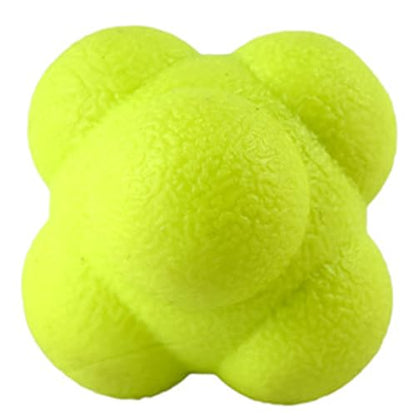 AIRLAXER Reaction Ball,Reflex Ball for Hand Eye Coordination Training,2.83 inch,Pack of 3-Blue,Yellow,Grey