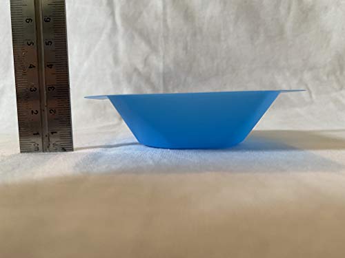 Standard Weighing Boats, W-S85-BL-50, 85mm, Medium, Blue, Pack of 50