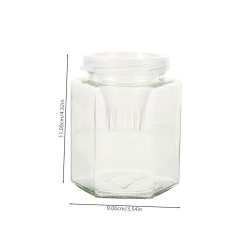 BESPORTBLE Portable Glass Fishing Bottle Multi Function Fish Tool for Outdoor Activities Reusable Holder for Catching Shrimp Crabs and Fish for Camping and Gardening
