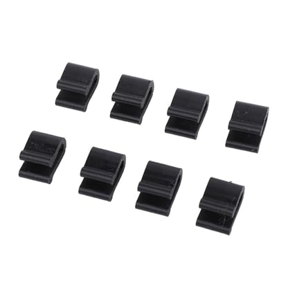 8PCS Oven Lid Protector Clips, Plastic Cookware Protector Clips Multifunctional Pot Lid Bumpers Lifters, with Secure Fastening for Most Cooking Utensils Outdoor or Oven Use